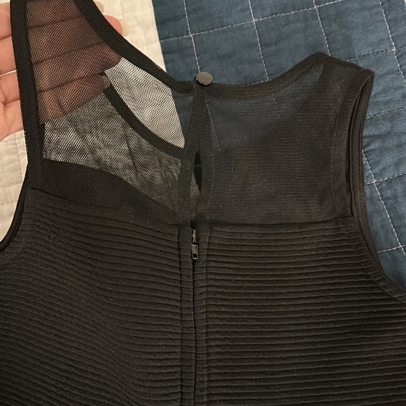 Girls size 8 black fit and flare dress - Picture 3 of 5